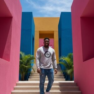 Classic Gray Long Sleeve Tee for Men